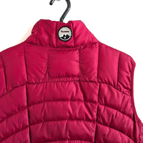 Bearpaw Red Quilted Vest – Size M - Picture 5 of 5